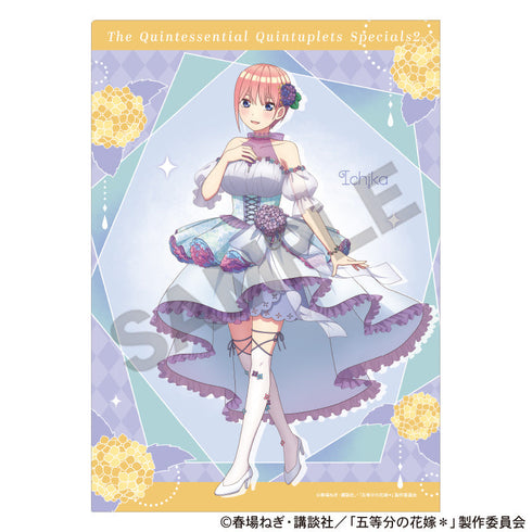 『五等分の花嫁*』シングルクリアファイル 中野一花 紫陽花ドレス